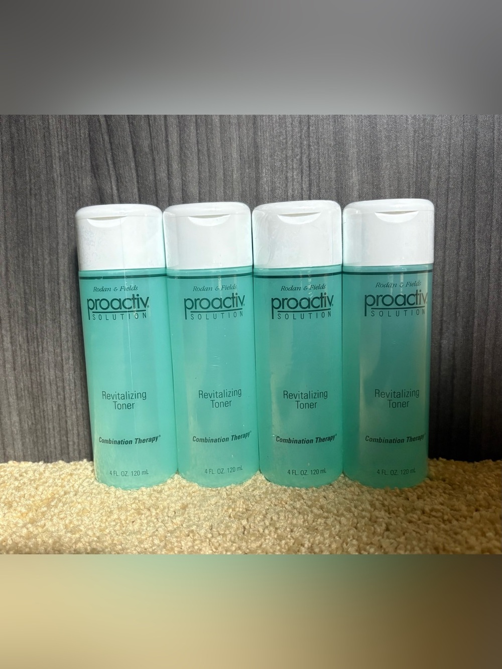 Lot Of 4 Rodan + Fields Proactiv Solution Revitalizing Toner 4 fl oz New -Sealed